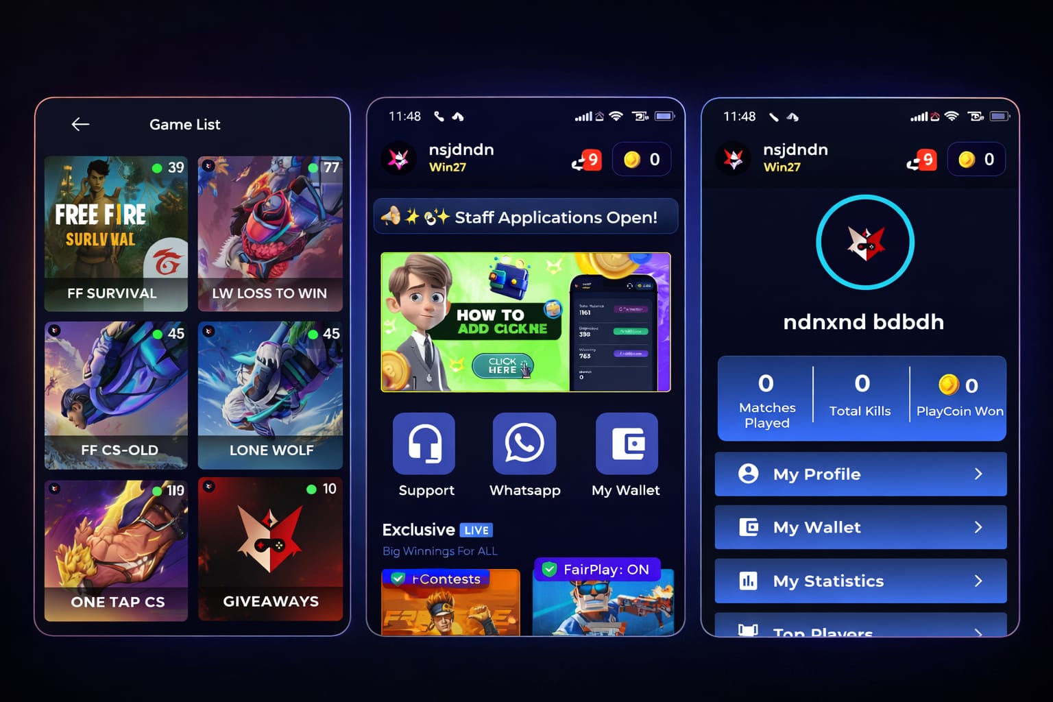 ðŸ”¥ TOP-RATED TOURNAMENT APPS BUILT FOR FREE FIRE, BGMI & BEYOND